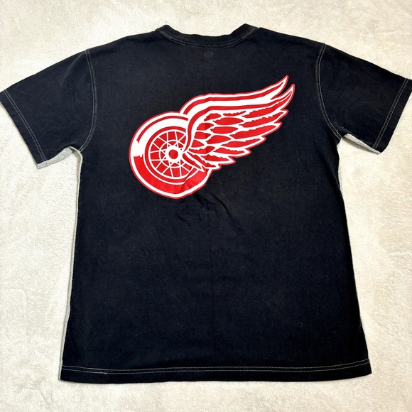 Detroit Red Wings NHL Double Sided Twon Toned Shirt Sz L - Picture 2 of 7